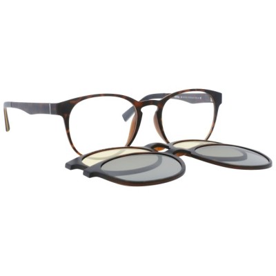 Invu Unisex Horn-Rimmed Polarized Reading Glasses M4256