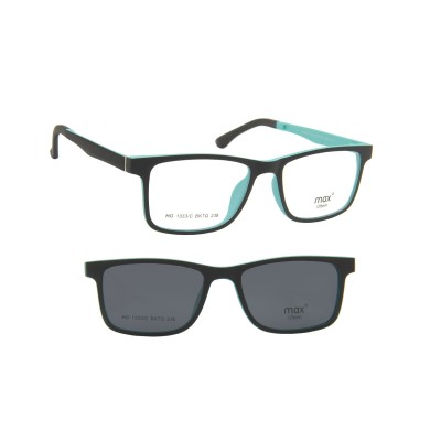 Max Kids Horn-Rimmed Polarized Reading Glasses HO1333/C