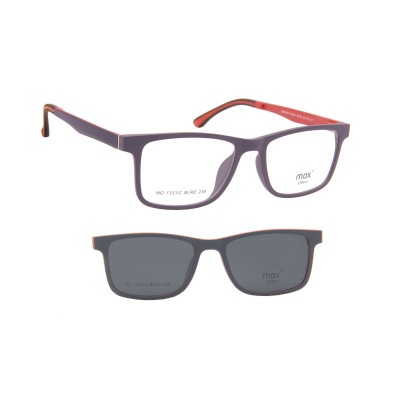 Max Kids Horn-Rimmed Polarized Reading Glasses HO1333/C