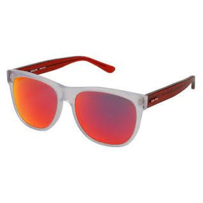 Police Unisex Horn-Rimmed Mirror Sunglasses S1909