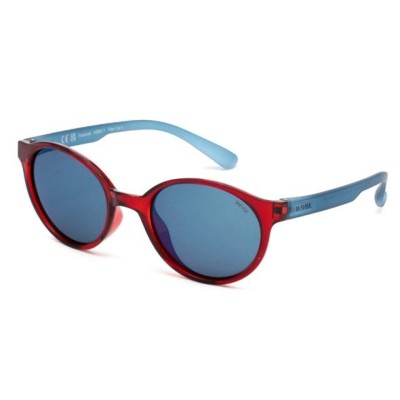 Invu Kids Horn-Rimmed Mirror Sunglasses K2903