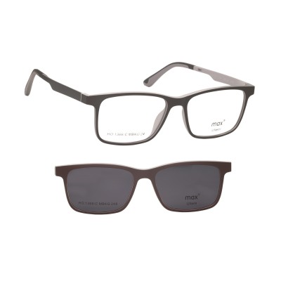 Max Unisex Horn-Rimmed Polarized Reading Glasses HO 1366/C