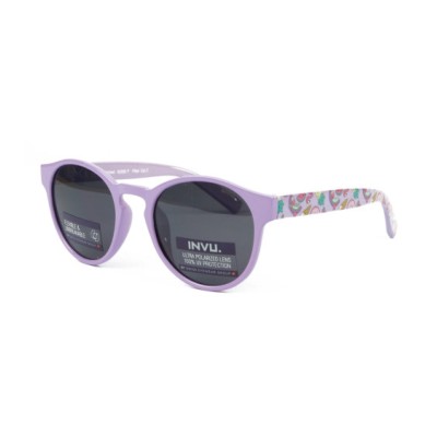 Invu Kids Horn-Rimmed Polarized Sunglasses K2305