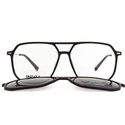 Invu Men Horn-Rimmed Polarized Reading Glasses IG42412