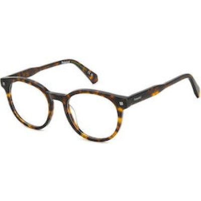 Polaroid Unisex Horn-Rimmed Reading Glasses PLD D519