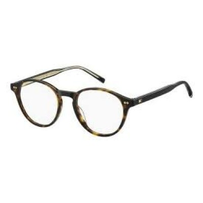 Tommy Hilfiger Unisex Horn-Rimmed Reading Glasses TH 2129