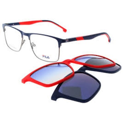 Fila Unisex Metallic Polarized Reading Glasses UFI530